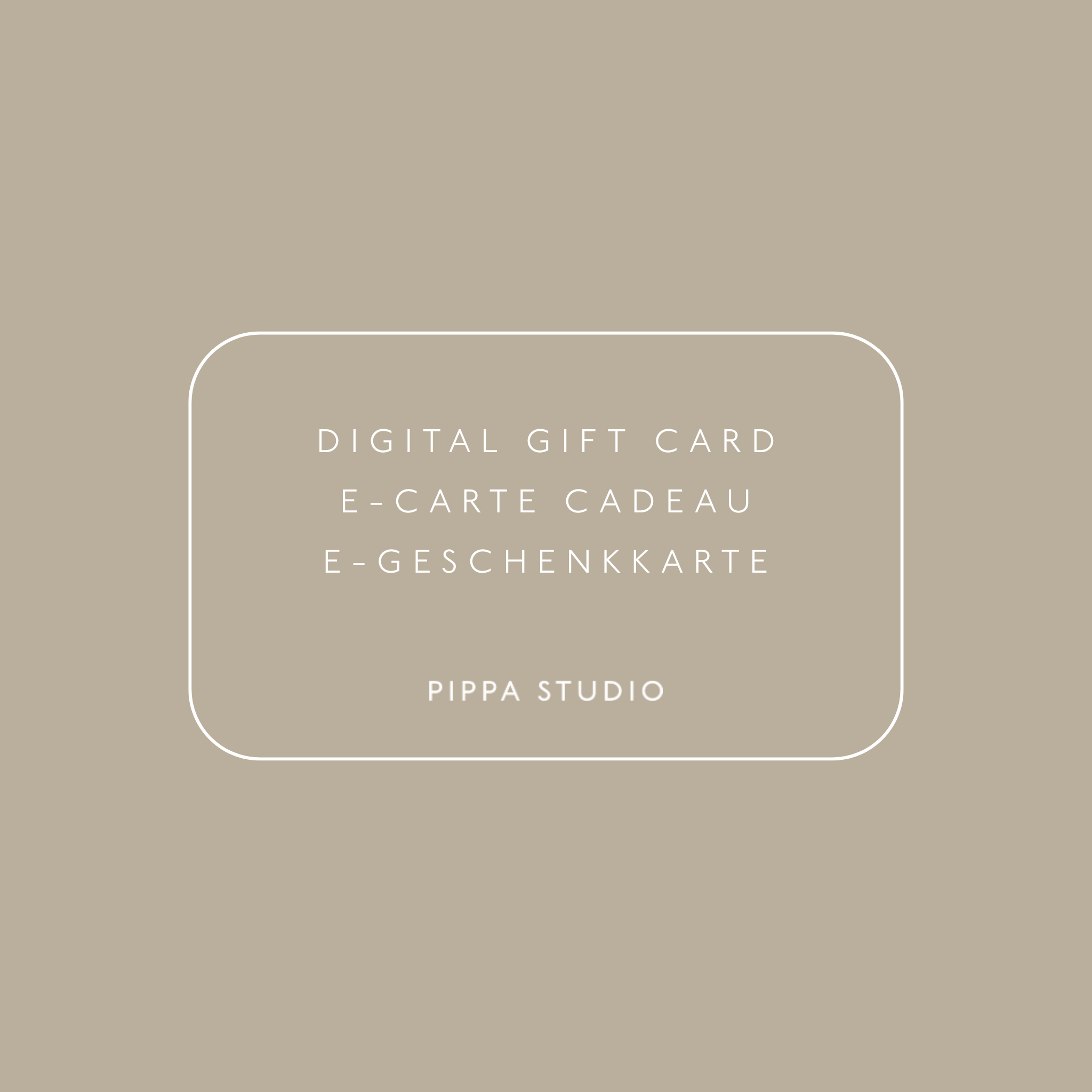 pippa studio digital gift card