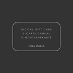 digital gift card pippa studio