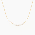 freshwater pearl choker necklace in stainless steel